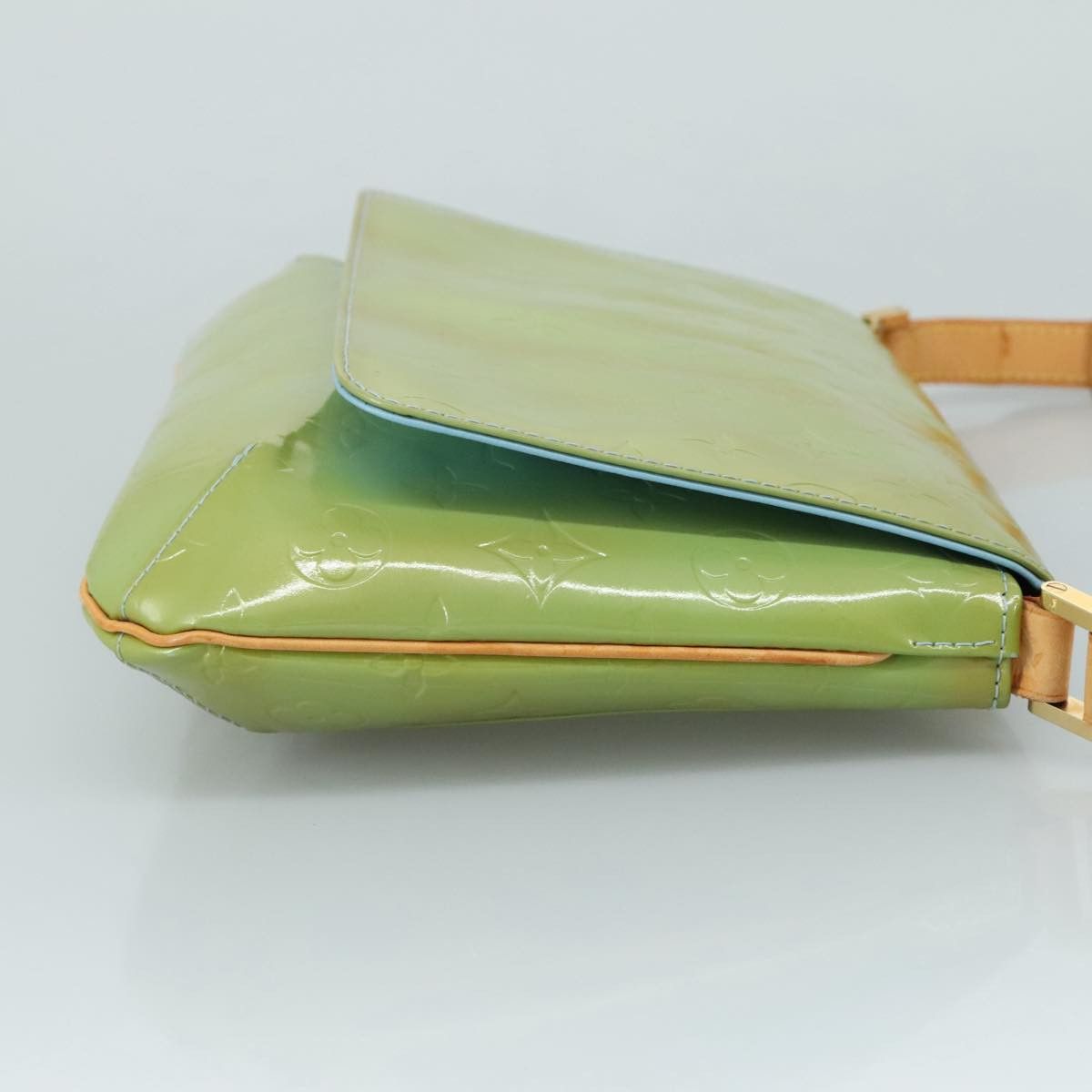 Louis Vuitton Thompson Street Green Patent Leather Shoulder Bag Size ONE SIZE - 3 Thumbnail