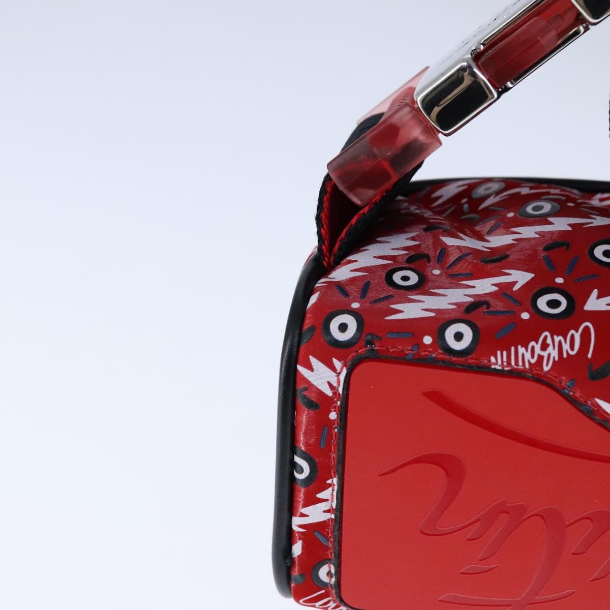 Christian Louboutin Red Synthetic Shoulder Bag (Pre-Owned) Size ONE SIZE - 7 Thumbnail