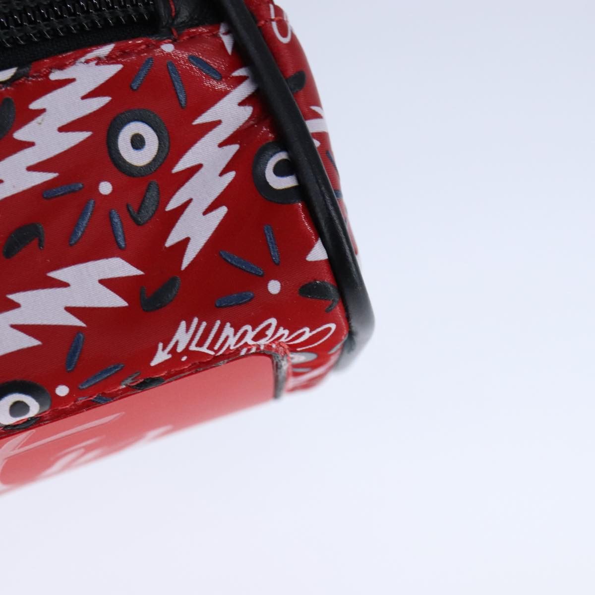 Christian Louboutin Red Synthetic Shoulder Bag (Pre-Owned) Size ONE SIZE - 10 Thumbnail