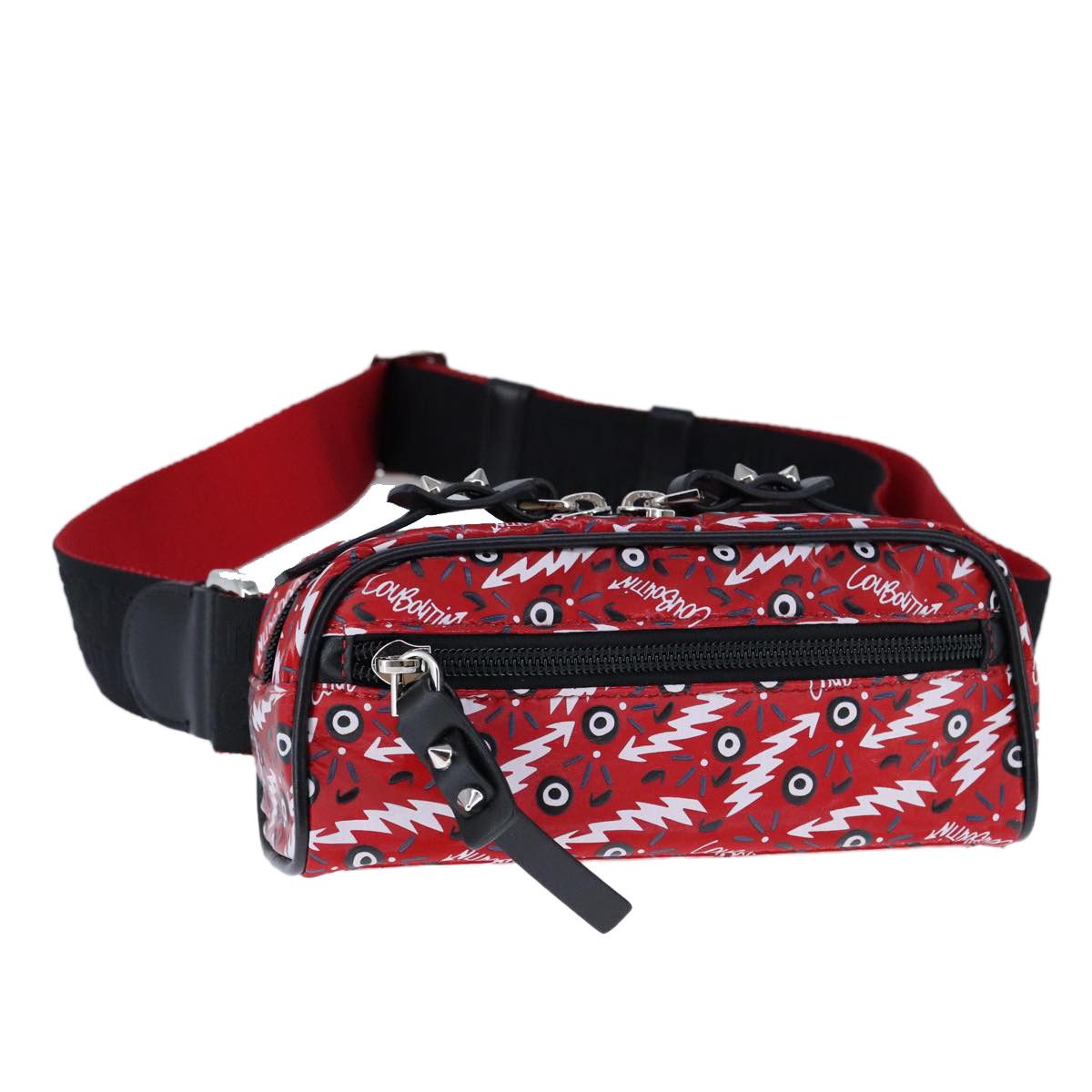 Christian Louboutin Red Synthetic Shoulder Bag (Pre-Owned) Size ONE SIZE - 16 Thumbnail