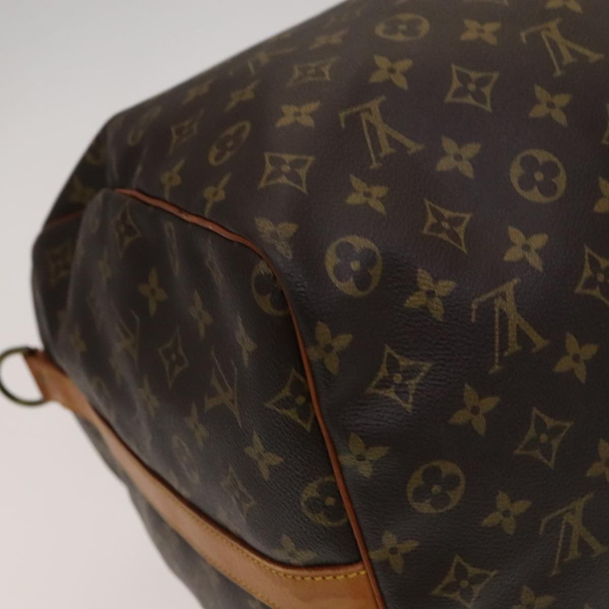 Louis Vuitton Keepall Bandoulière 60 Brown Canvas Travel Bag (Pre-Owned) Size ONE SIZE - 8 Thumbnail