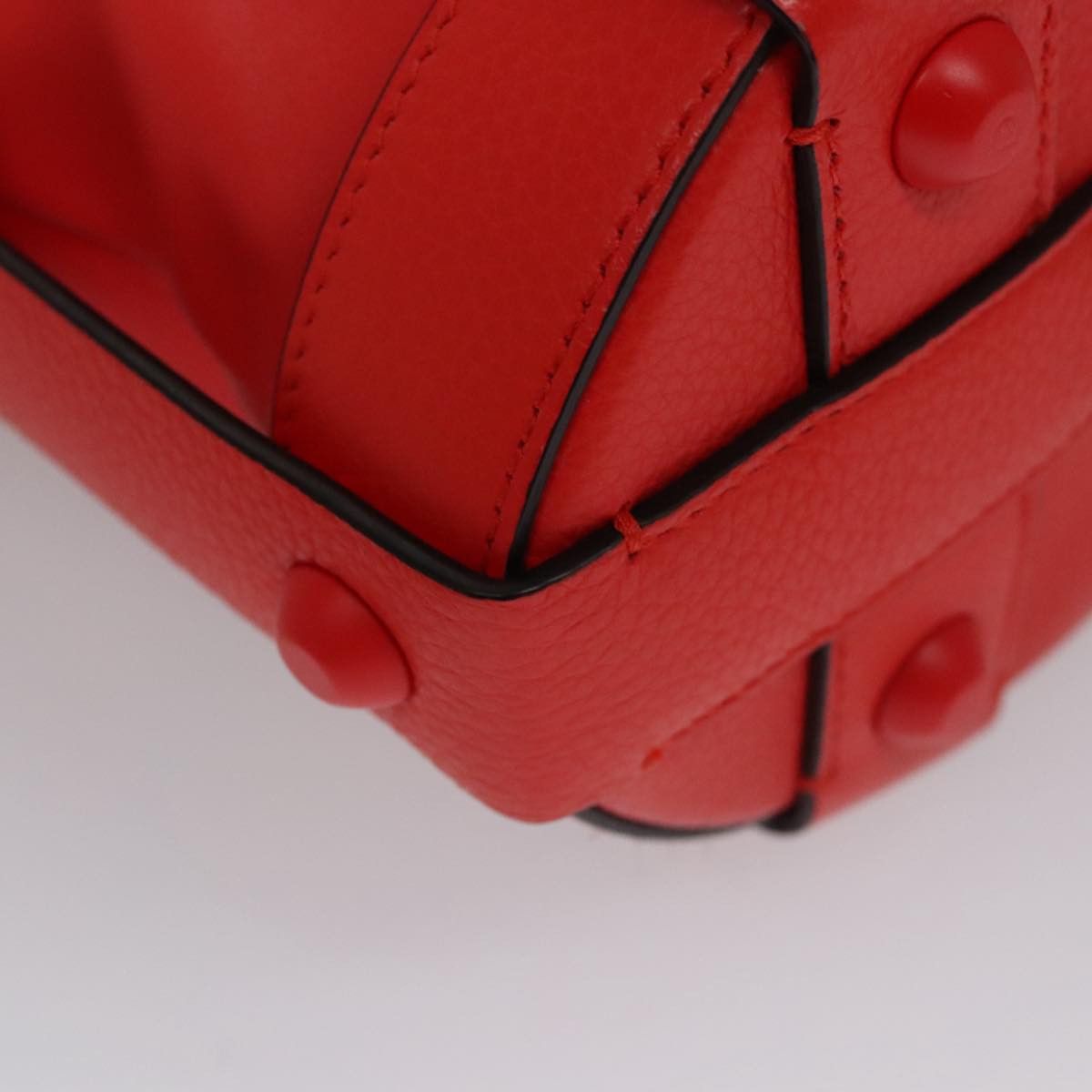 Salvatore Ferragamo Red Leather Shoulder Bag (Pre-Owned) Size ONE SIZE - 9 Thumbnail