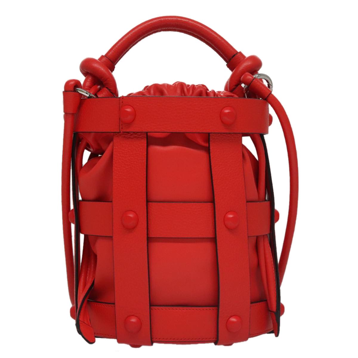 Salvatore Ferragamo Red Leather Shoulder Bag (Pre-Owned) Size ONE SIZE - 2 Thumbnail