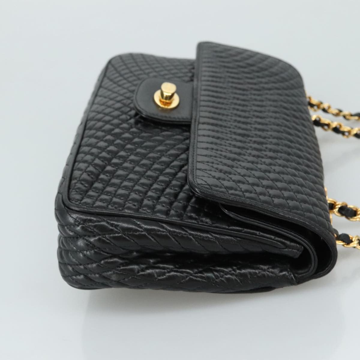 Bally Black Leather Shoulder Bag (Pre-Owned) Size ONE SIZE - 3 Thumbnail