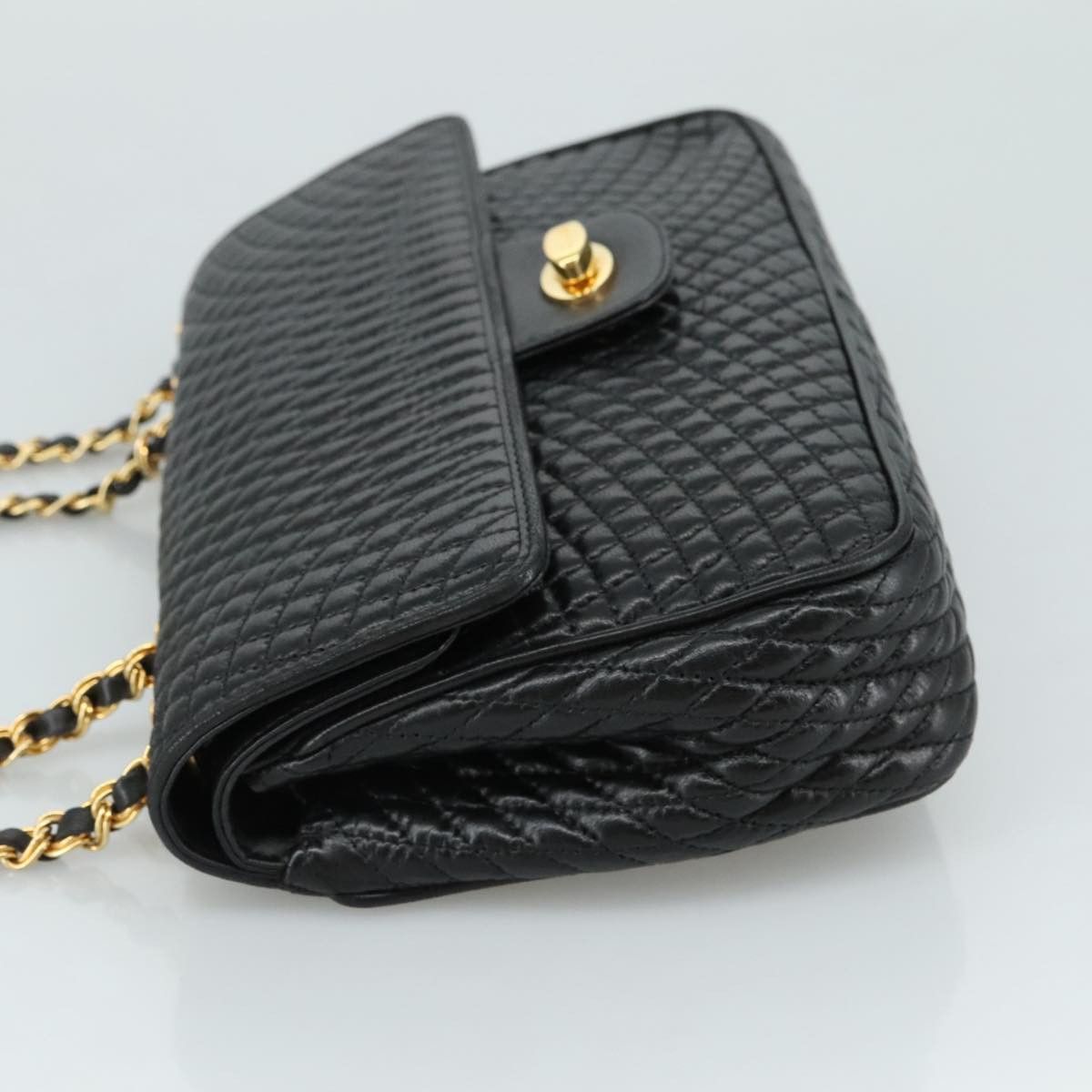 Bally Black Leather Shoulder Bag (Pre-Owned) Size ONE SIZE - 4 Thumbnail