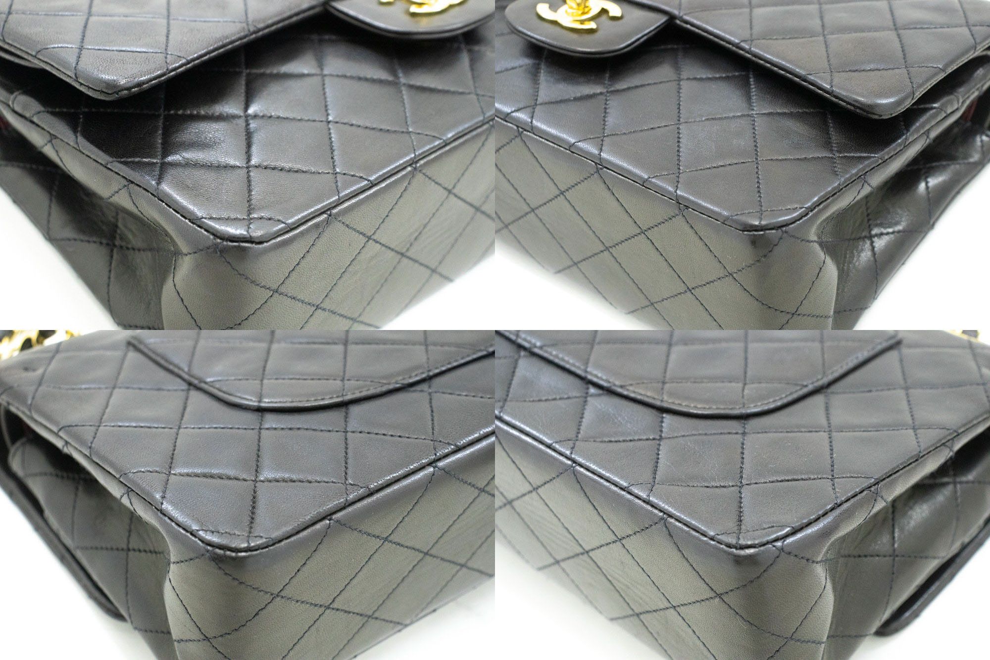 Chanel Black Leather Shoulder Bag (Pre-Owned) Size ONE SIZE - 5 Thumbnail