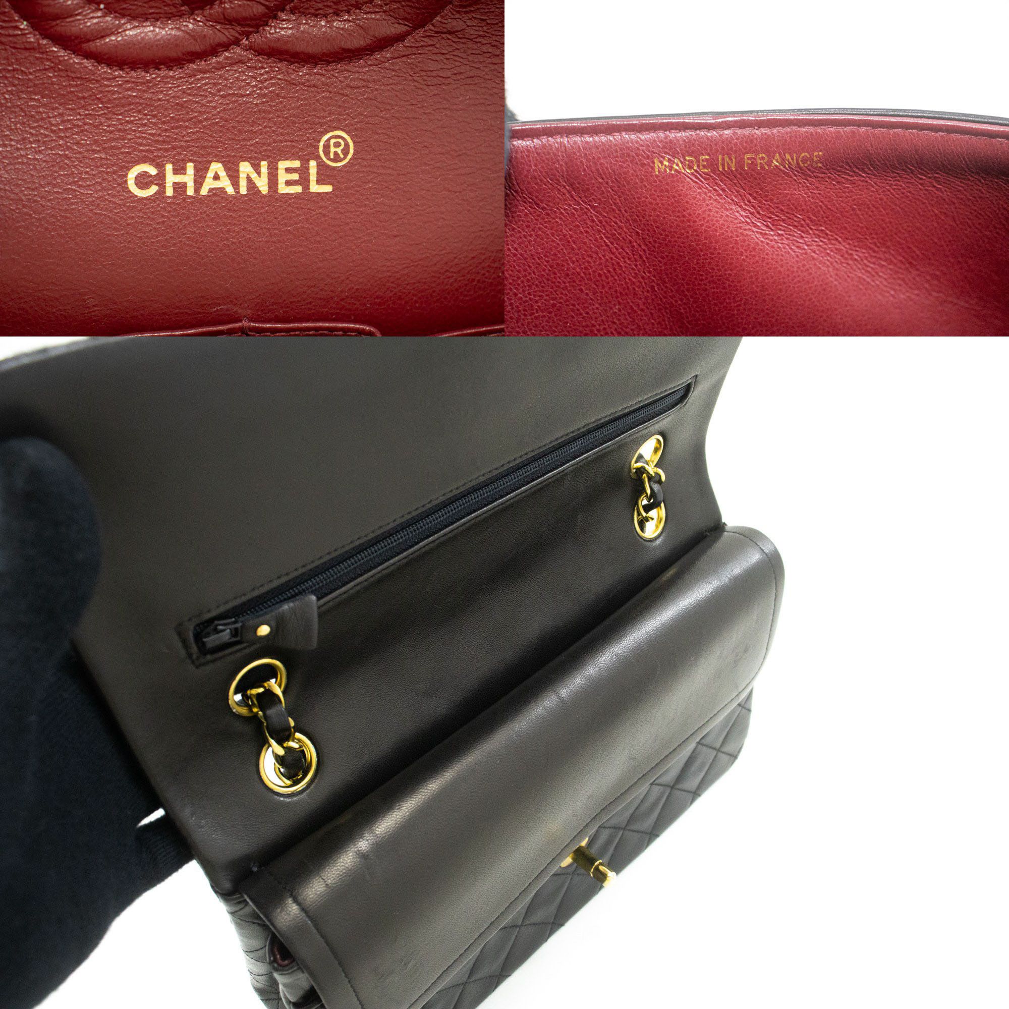 Chanel Black Leather Shoulder Bag (Pre-Owned) Size ONE SIZE - 8 Thumbnail