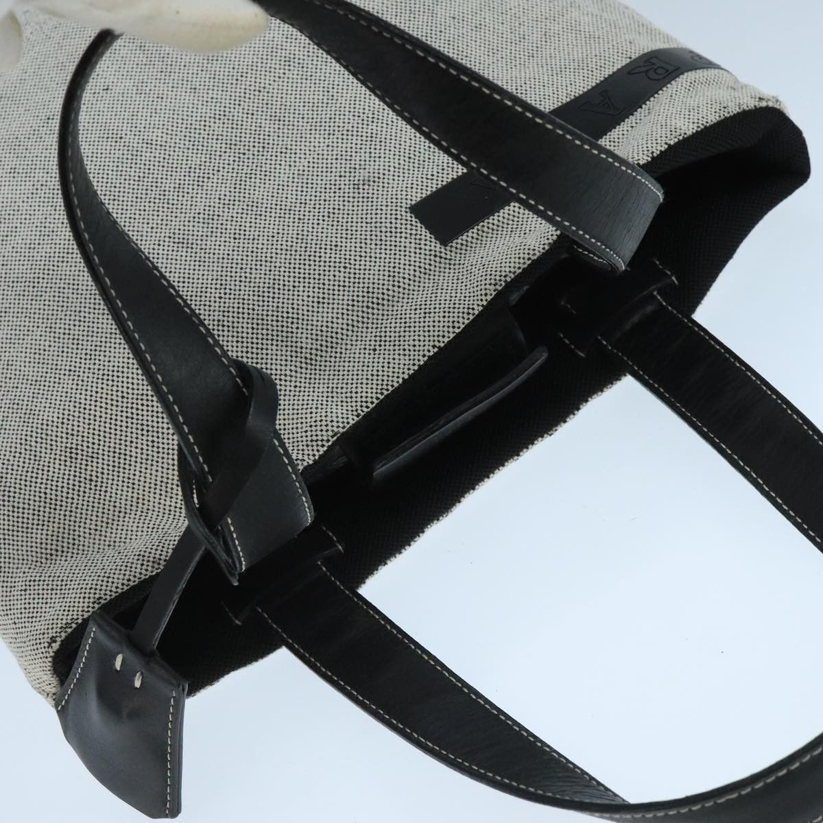 Prada Sports Grey Canvas Handbag (Pre-Owned) Size ONE SIZE - 16 Thumbnail