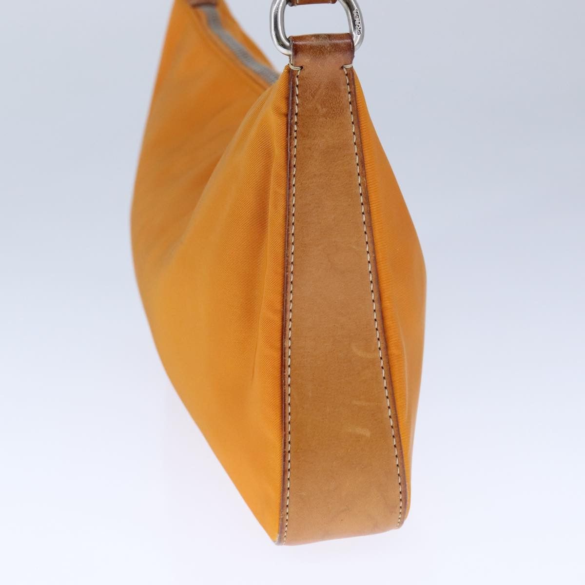 Prada Tessuto Orange Synthetic Shoulder Bag (Pre-Owned) Size ONE SIZE - 3 Thumbnail