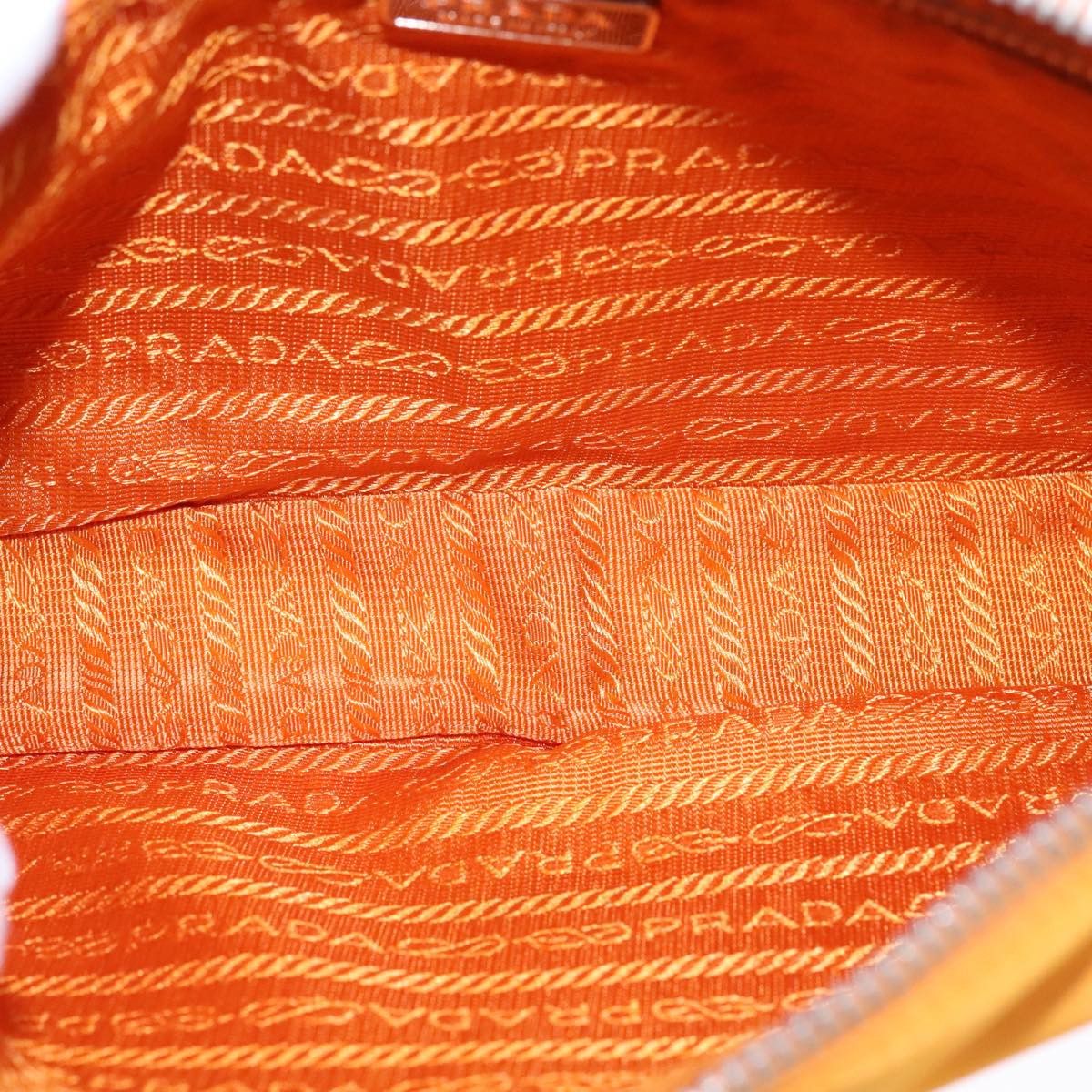 Prada Tessuto Orange Synthetic Shoulder Bag (Pre-Owned) Size ONE SIZE - 12 Thumbnail