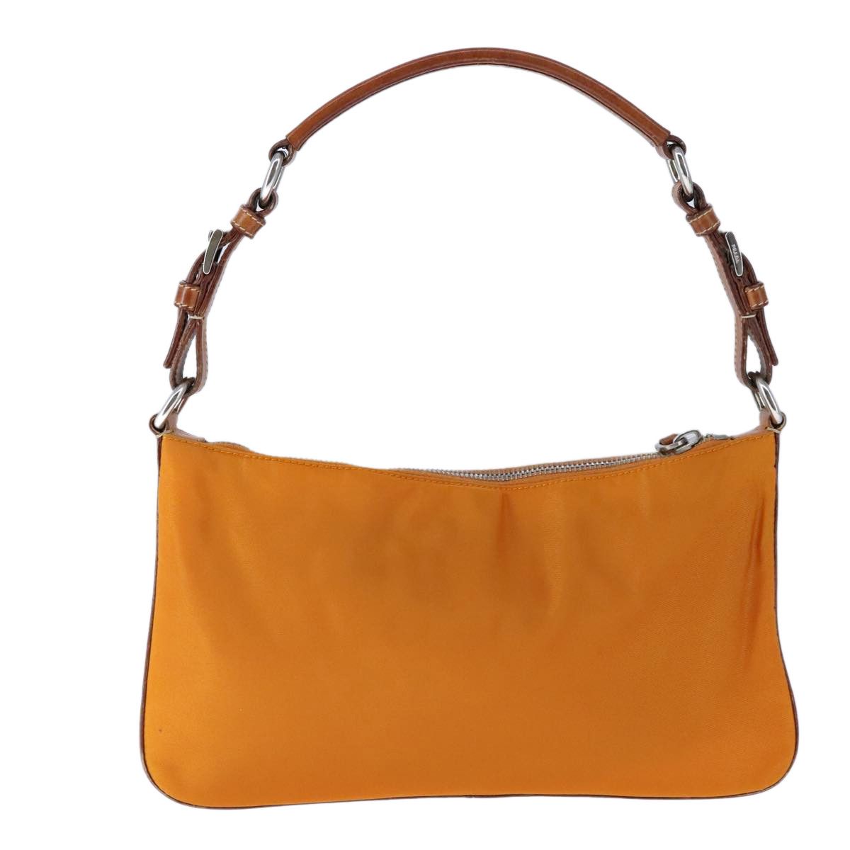 Prada Tessuto Orange Synthetic Shoulder Bag (Pre-Owned) Size ONE SIZE - 2 Thumbnail