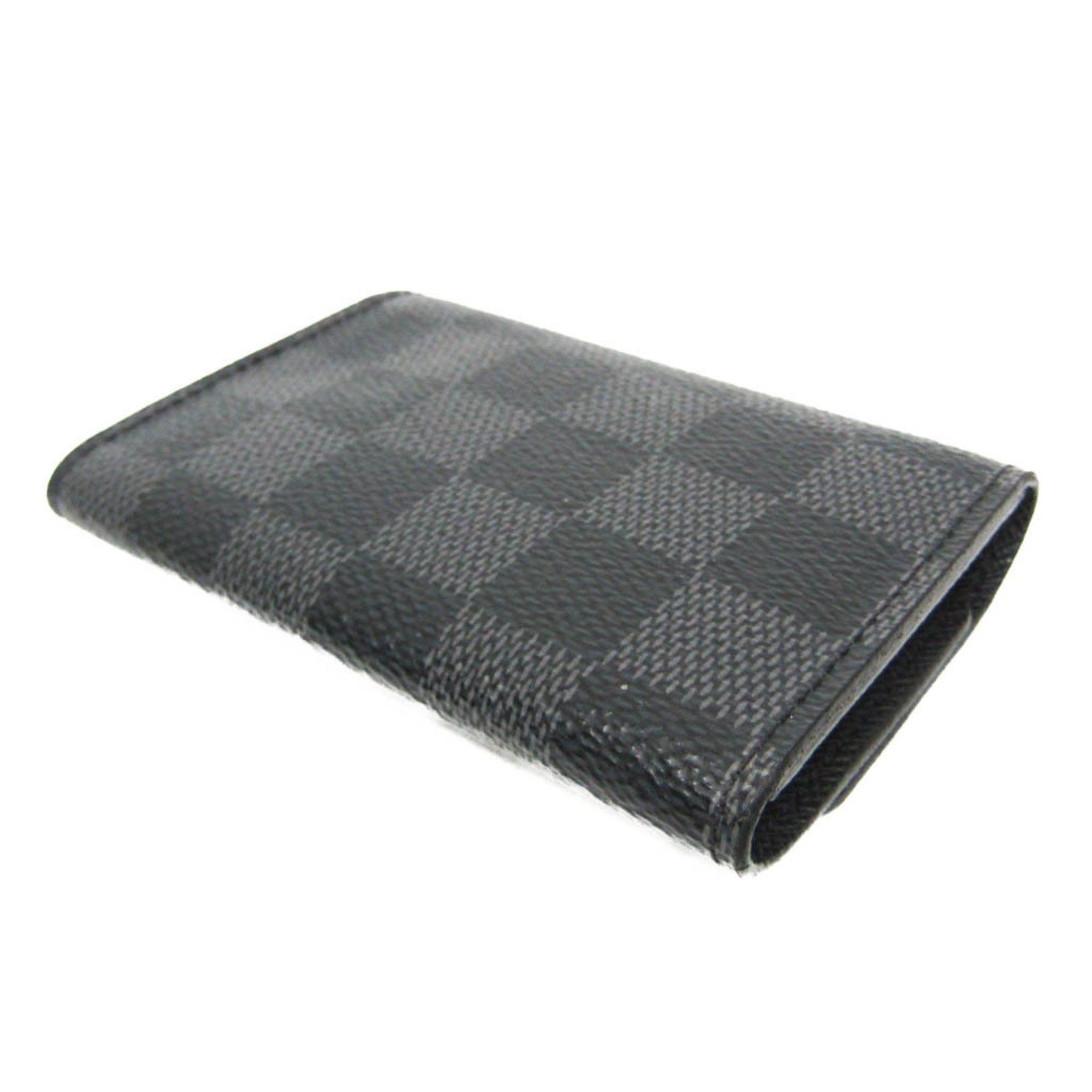 Louis Vuitton Multiclés Grey Canvas Wallet (Pre-Owned) Size ONE SIZE - 2 Thumbnail