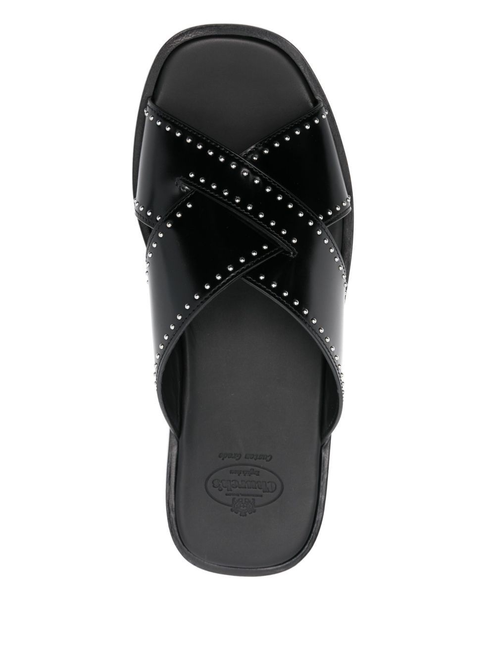 Church's LEATHER FLAT SANDALS Size US 11 / IT 41 - 3 Thumbnail