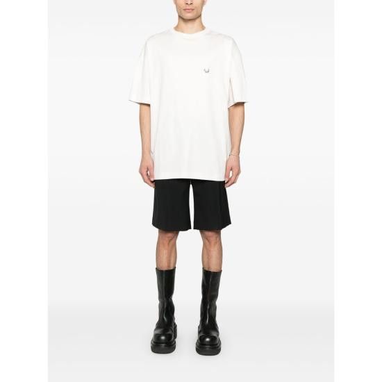 Mugler MUGLER Men T-Shirts TS0104 1014 WHITE Size US S / EU 44-46 / 1 - 3 Thumbnail