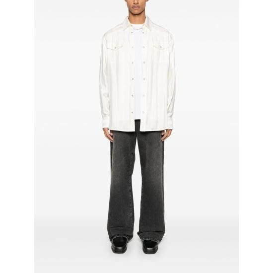 Golden Goose GOLDEN GOOSE Men Long Tops GMP02252 P001877 20103 WHITE Size US L / EU 52-54 / 3 - 3 Thumbnail