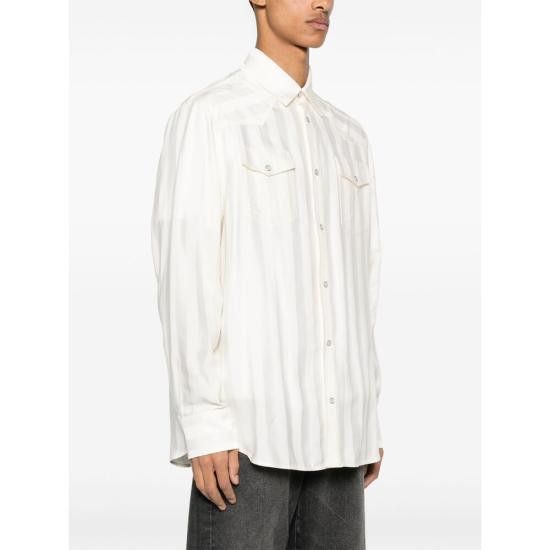 Golden Goose GOLDEN GOOSE Men Long Tops GMP02252 P001877 20103 WHITE Size US L / EU 52-54 / 3 - 5 Thumbnail