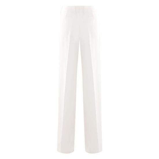 Ermanno Scervino ERMANNO SCERVINO Women Palazzo Pants D466P308ILM 14800 WHITE Size 27" / US 4 / IT 40 - 4 Thumbnail