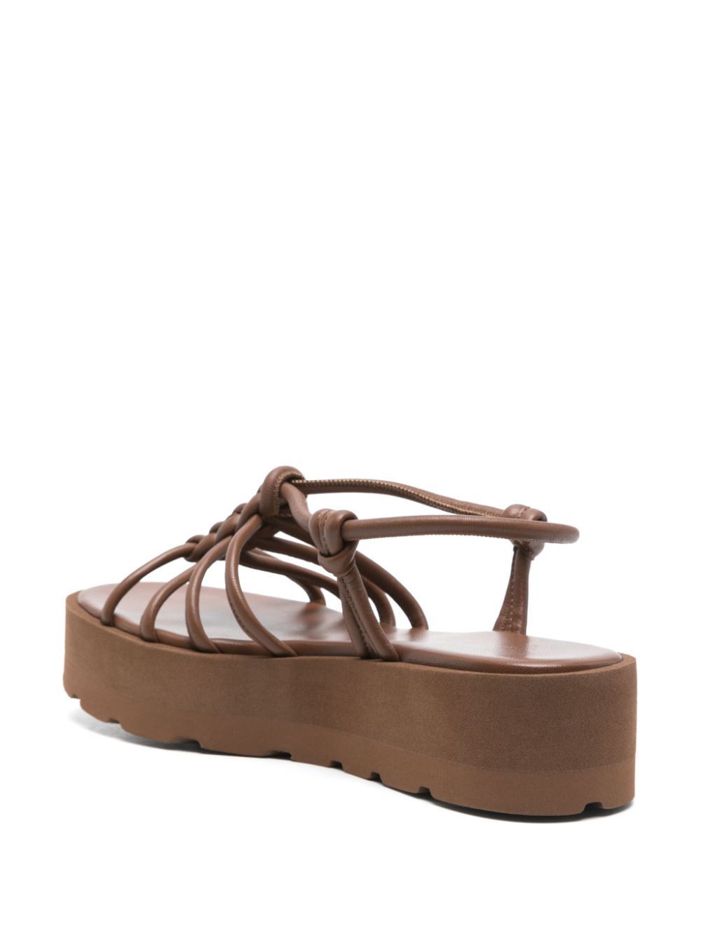 Gianvito Rossi HEBE LEATHER SANDALS Size US 11 / IT 41 - 4 Thumbnail