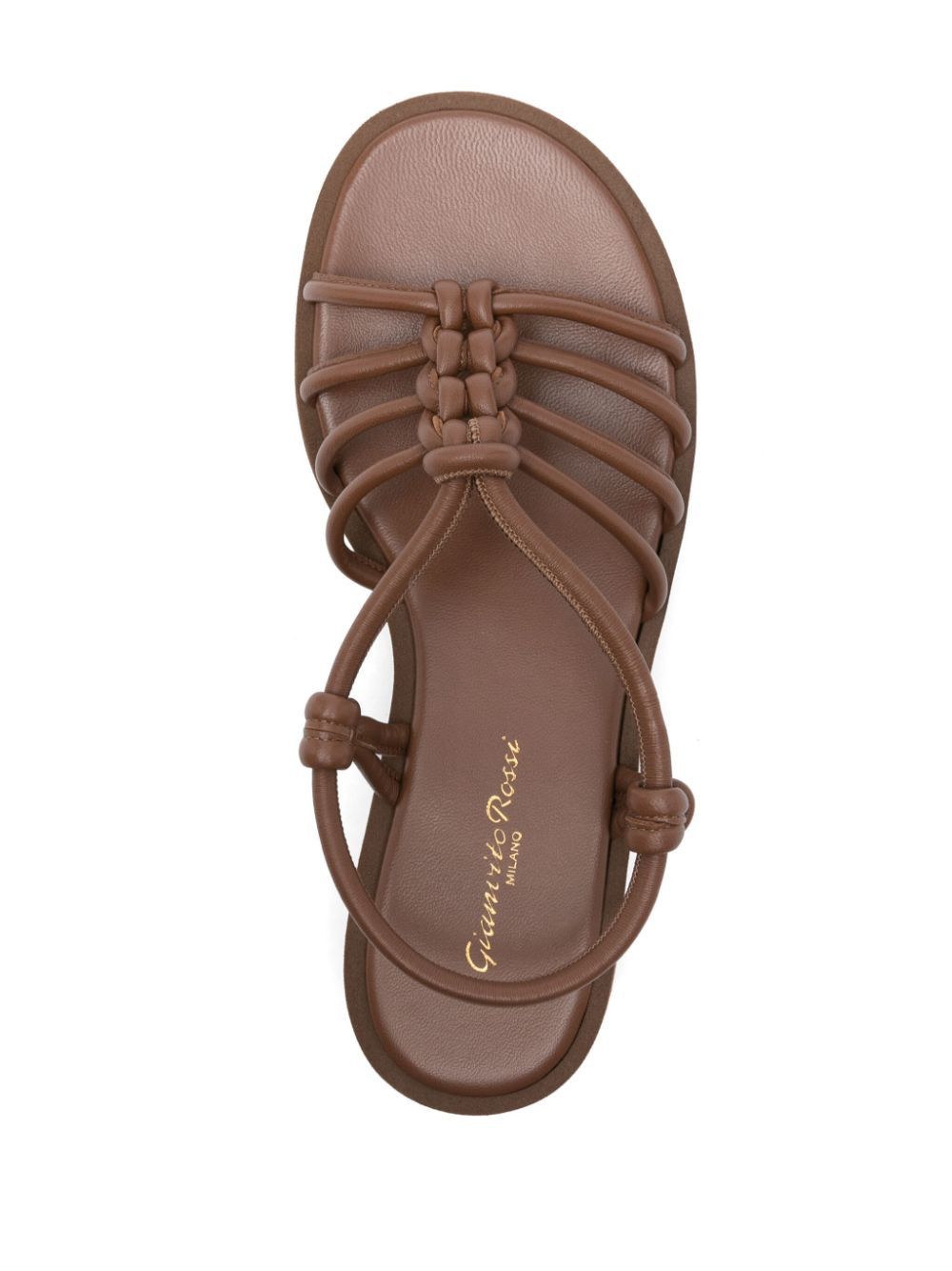 Gianvito Rossi HEBE LEATHER SANDALS Size US 11 / IT 41 - 3 Thumbnail
