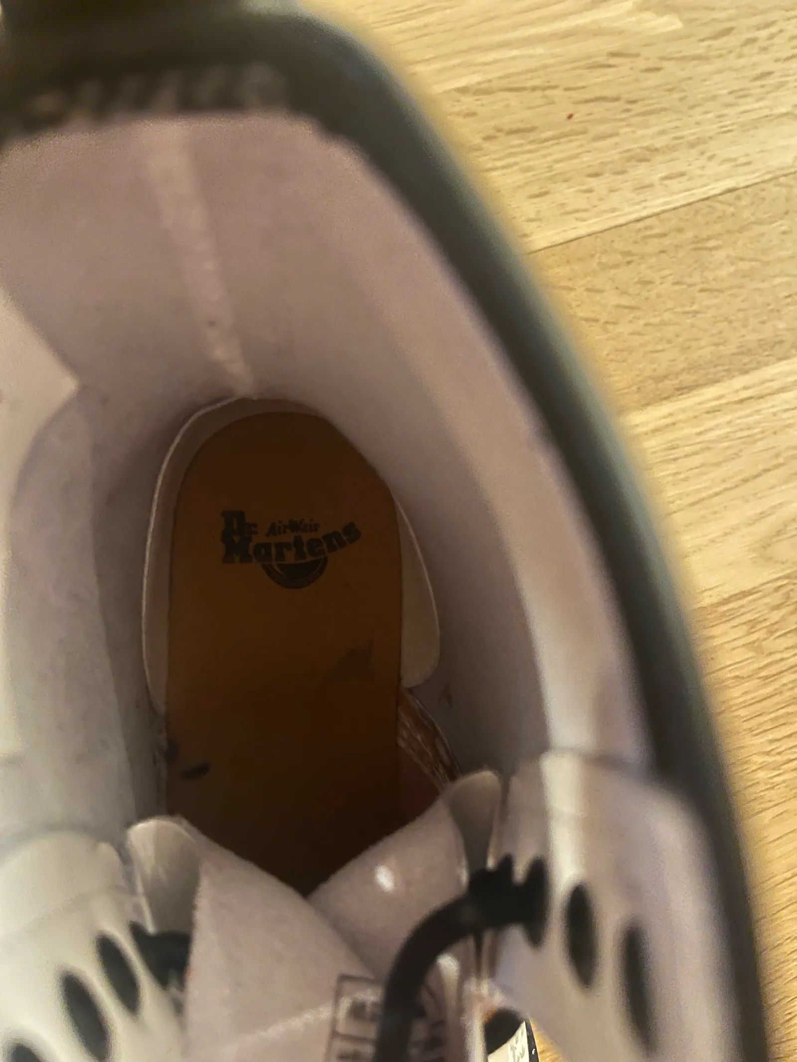 Dr. Martens Dr. Martens 1460 Bex White Patent Lamper Boots Size US 6 / IT 36 - 3 Thumbnail