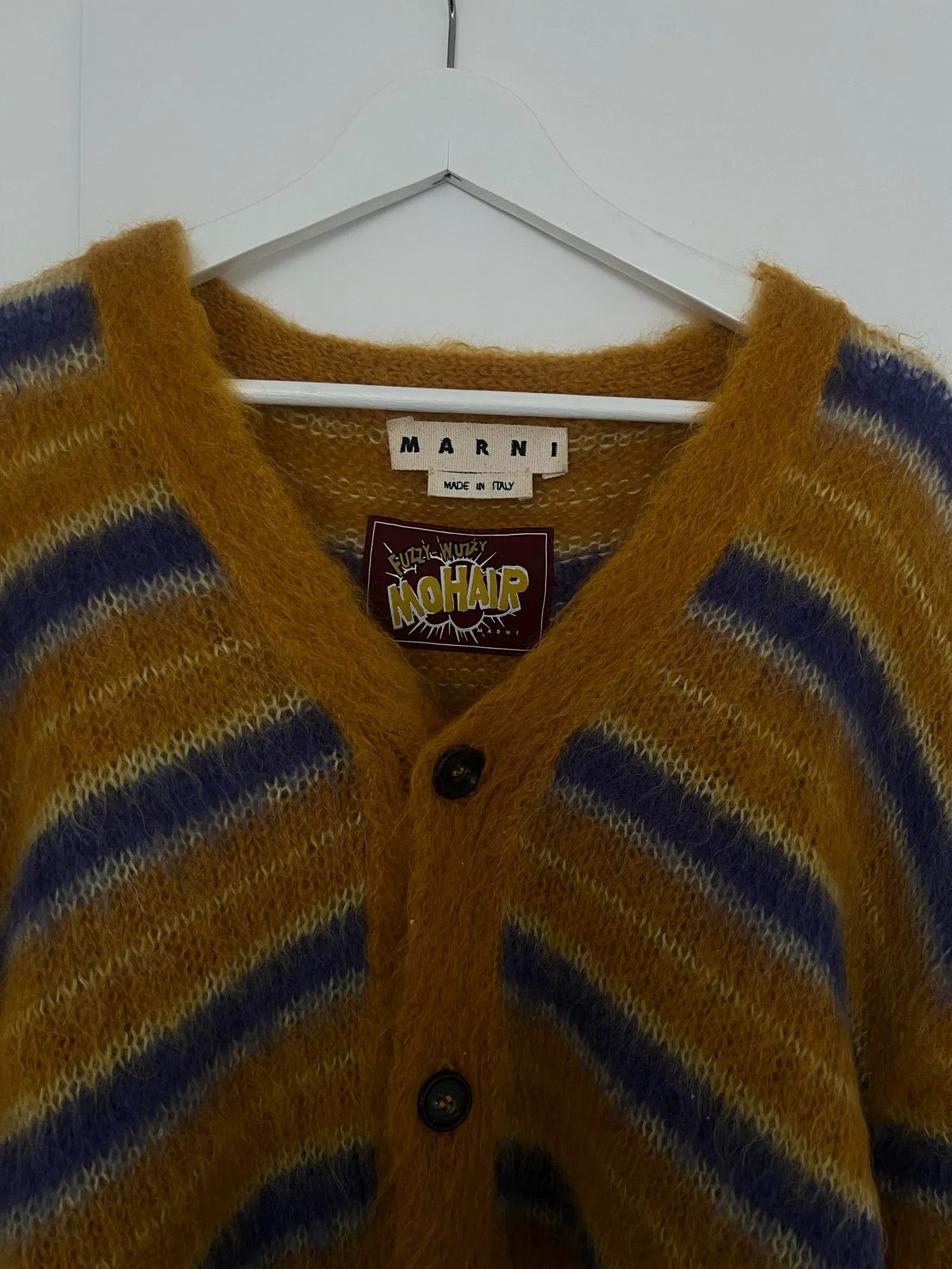 Marni Marni Marni mohair cardigan Cardigan Size US M / EU 48-50 / 2 - 2 Thumbnail