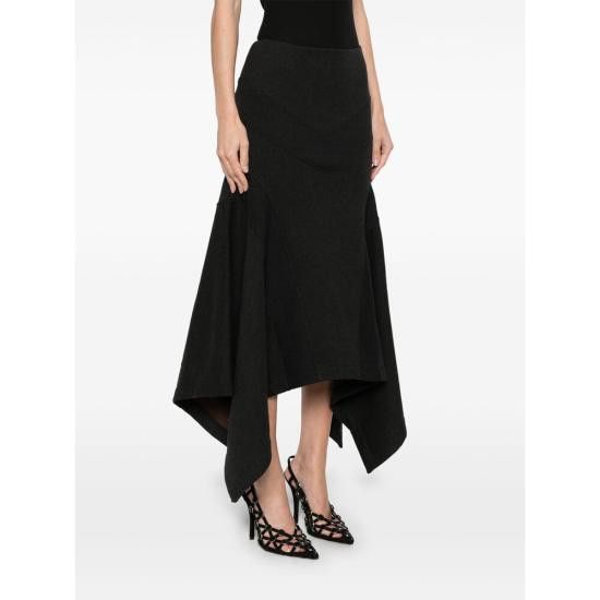 The Attico THE ATTICO Women Mid Skirts 250WCS00143 JJF007AA 877 BLACK Size 27" / US 4 / IT 40 - 4 Thumbnail