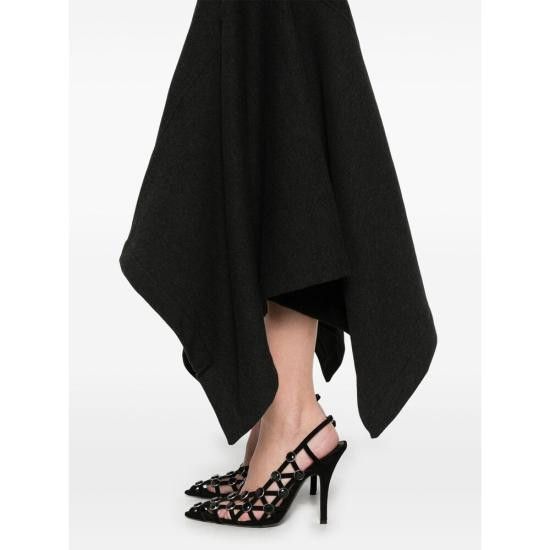 The Attico THE ATTICO Women Mid Skirts 250WCS00143 JJF007AA 877 BLACK Size 27" / US 4 / IT 40 - 5 Thumbnail