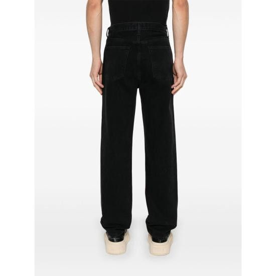 Agolde AGOLDE Men Denim Pants A673 1683 KBR BLACK Size US 31 - 3 Thumbnail