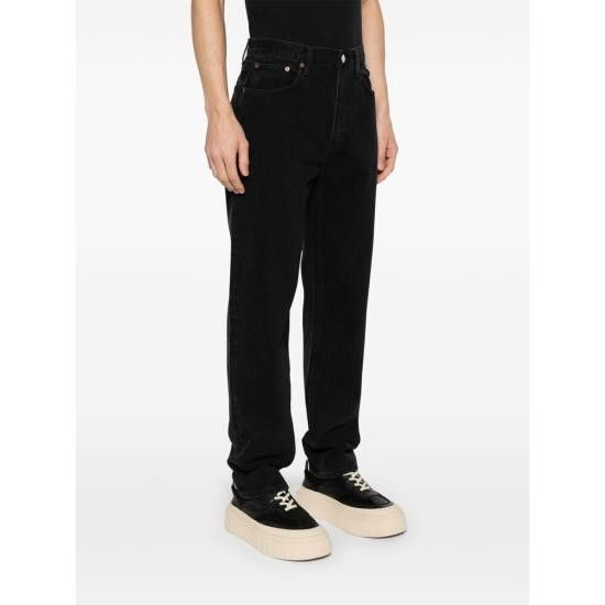 Agolde AGOLDE Men Denim Pants A673 1683 KBR BLACK Size US 31 - 4 Thumbnail