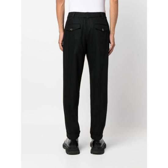 PT Torino PT TORINO Men Straight Pants CM14 RFRBB30REW 0990 BLACK Size US 36 / EU 52 - 3 Thumbnail