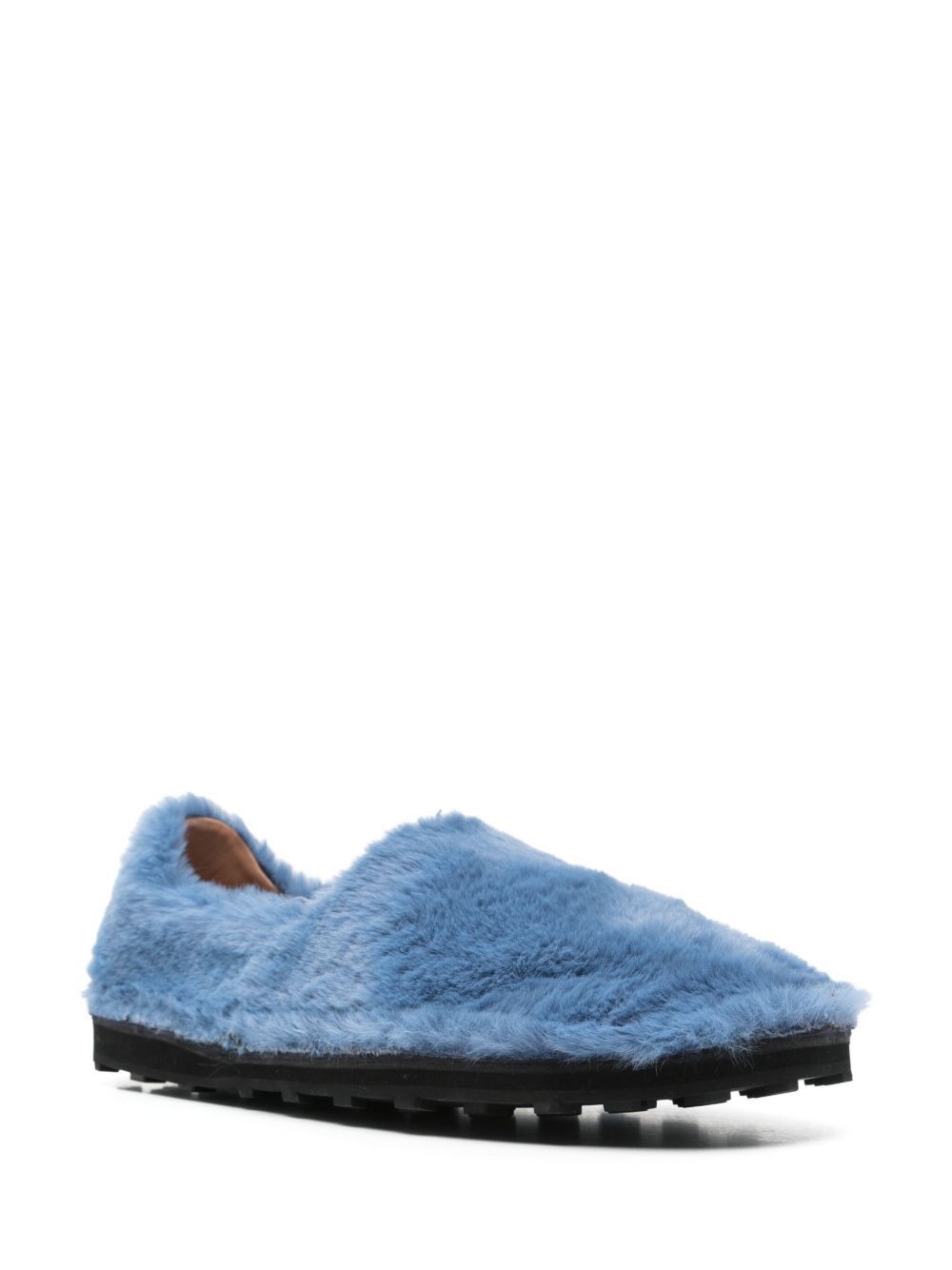 Marni FAUX FUR SLIP-ON LOAFERS Size US 9 / EU 42 - 2 Thumbnail