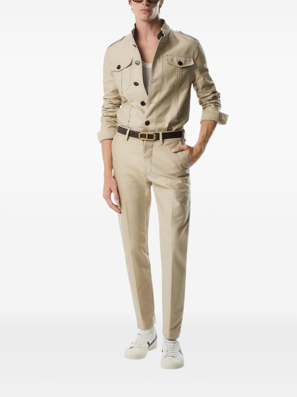 Tom Ford COTTON OVERSHIRT Size US M / EU 48-50 / 2 - 3 Thumbnail