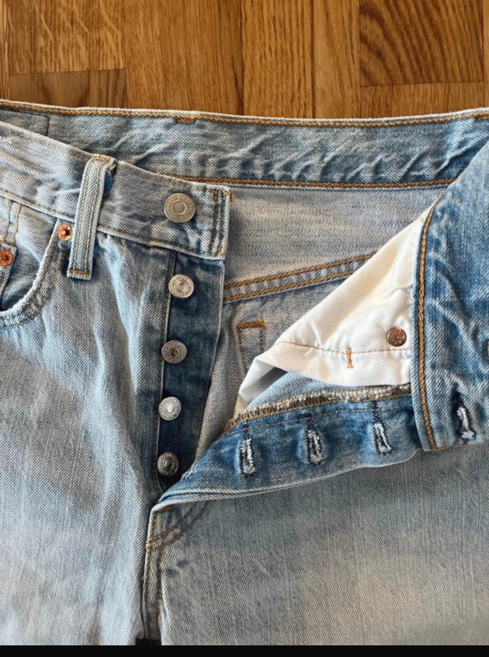 Levi's Levi's strauss & Co. 501 jeans 501 skinny Jeans Size 26" / US 2 / IT 38 - 4 Thumbnail