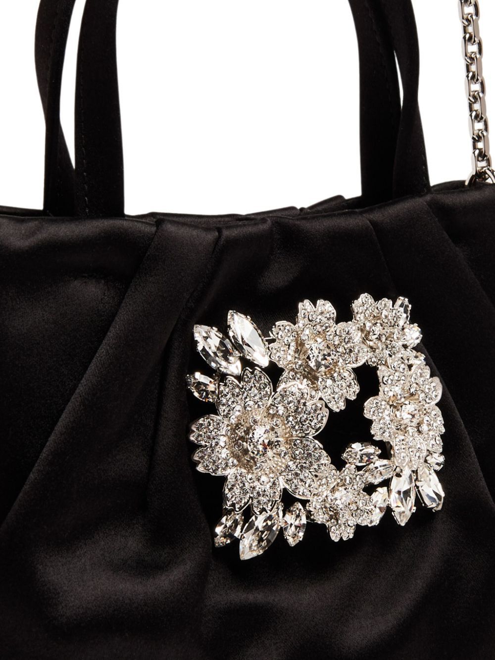 Roger Vivier RV BOUQUET SATIN MINI BAG Size ONE SIZE - 4 Thumbnail