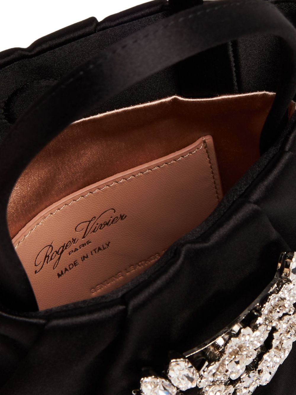 Roger Vivier RV BOUQUET SATIN MINI BAG Size ONE SIZE - 3 Thumbnail
