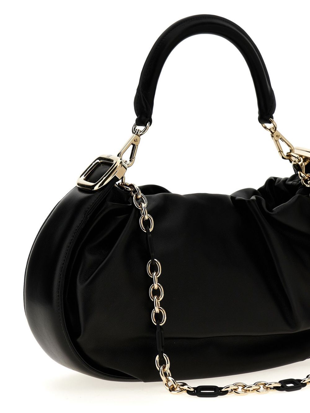 Roger Vivier VIV CHOC MEDIUM LEATHER HOBO BAG Size ONE SIZE - 3 Thumbnail