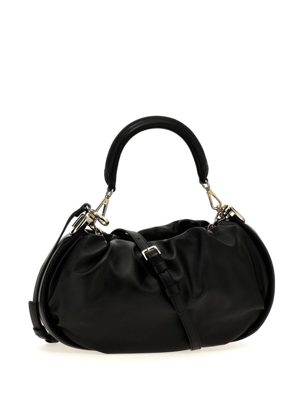 Roger Vivier VIV CHOC MEDIUM LEATHER HOBO BAG Size ONE SIZE - 4 Thumbnail