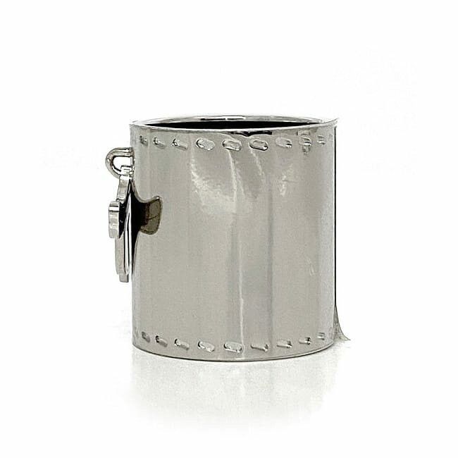 Hermes HERMES Ring Silver Metal Size ONE SIZE - 2 Thumbnail