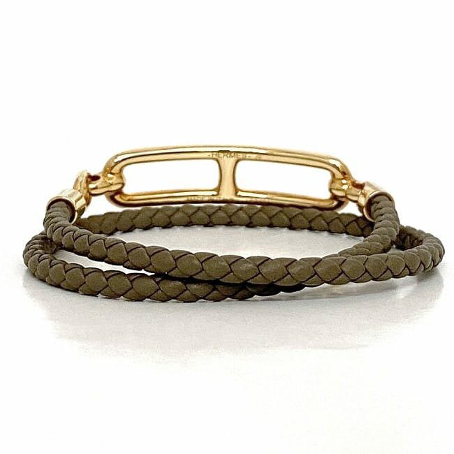 Hermes HERMES Bracelet Neutrals Leather Size ONE SIZE - 3 Thumbnail