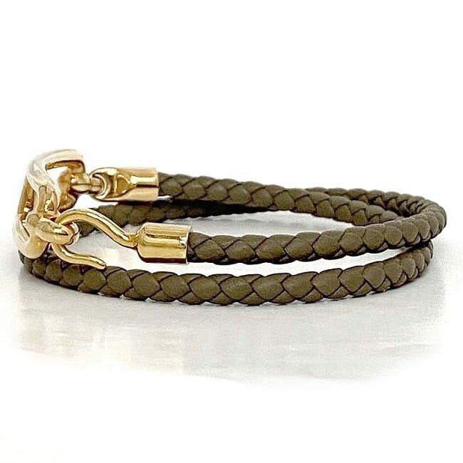 Hermes HERMES Bracelet Neutrals Leather Size ONE SIZE - 2 Thumbnail