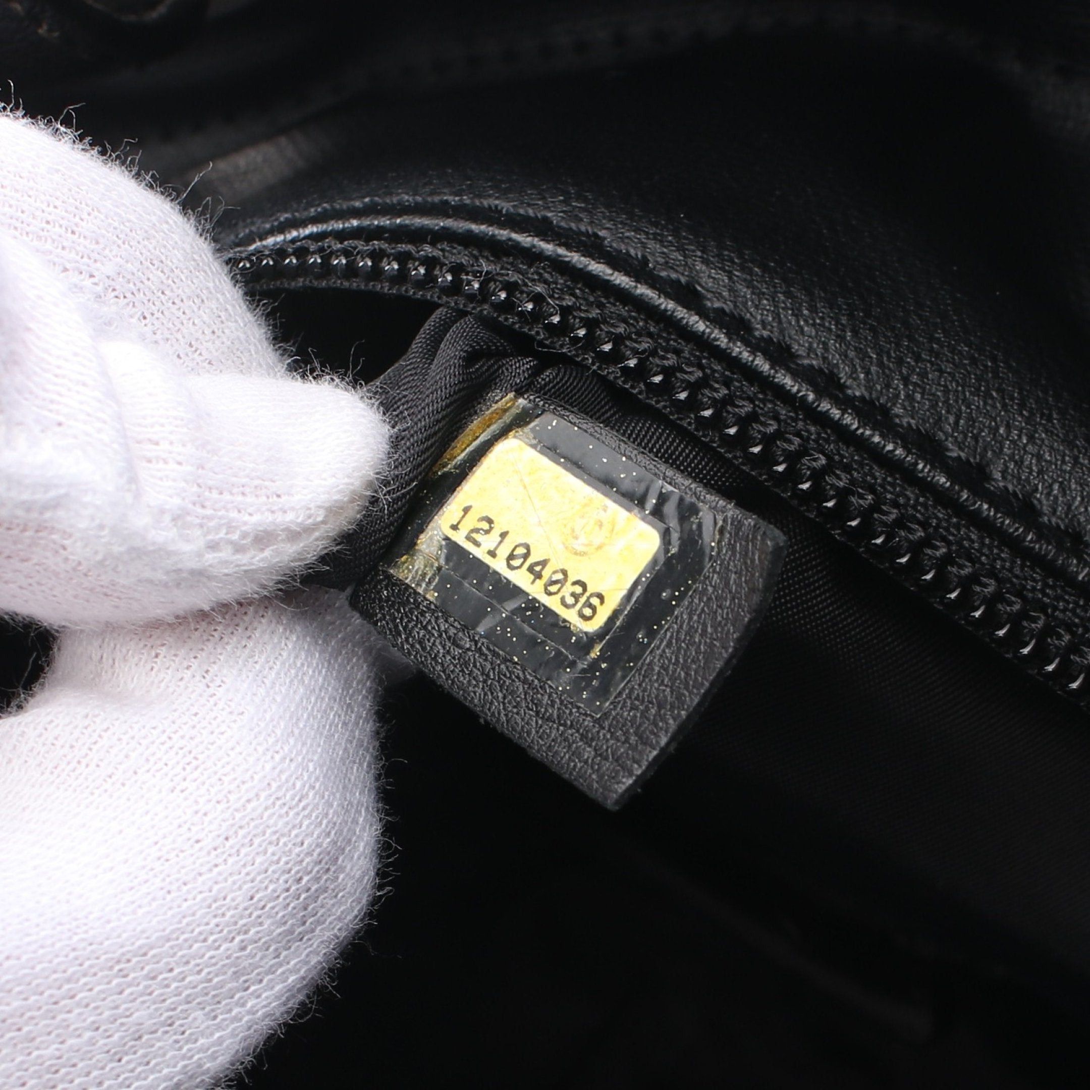 Chanel Chanel Paris Biarritz Pm Handbag Tote Bag Coated Canvas Leather Black Silver Hardware Size ONE SIZE - 5 Thumbnail
