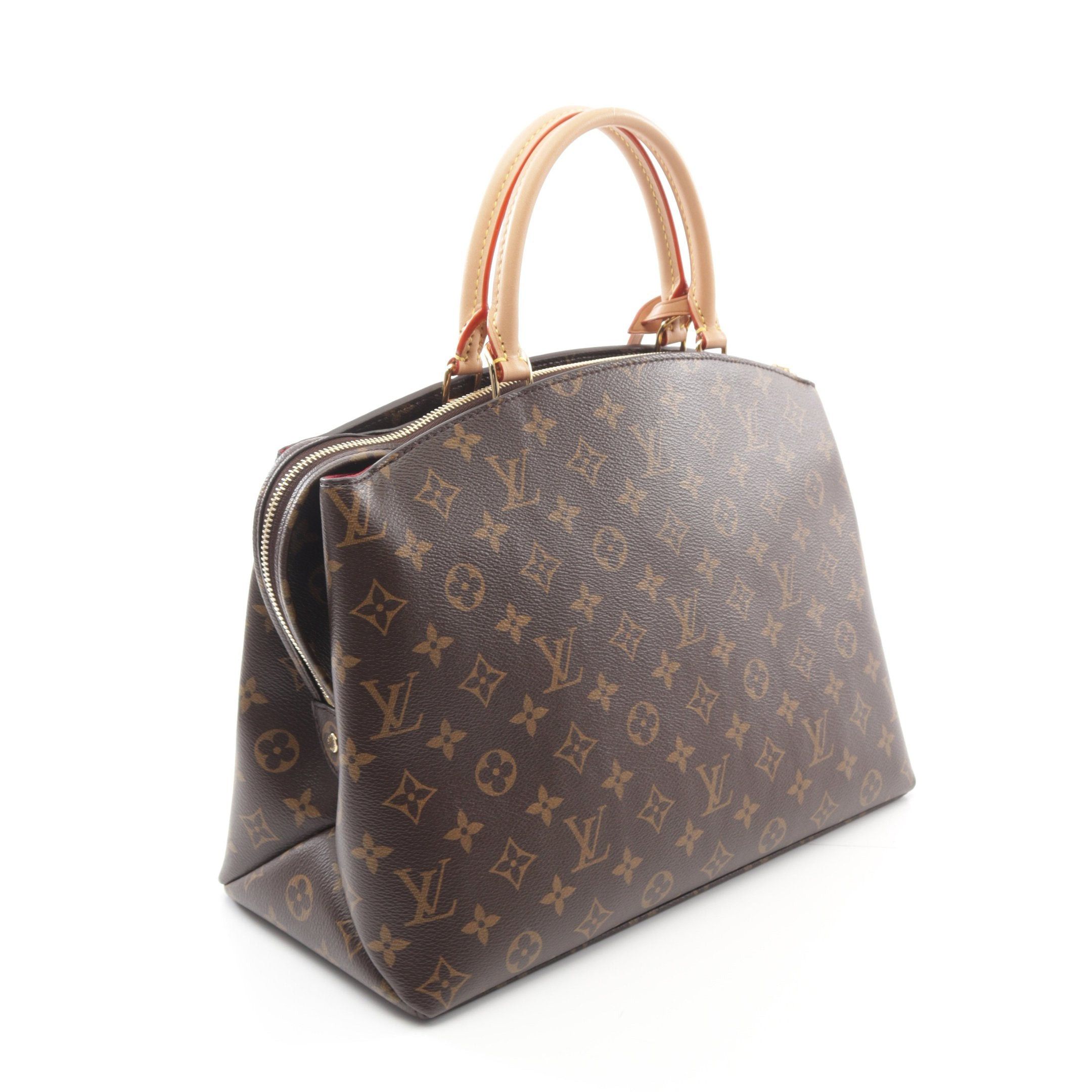 Louis Vuitton Louis Vuitton Petit Palais Mm Monogram Handbag Leather Brown Size ONE SIZE - 2 Thumbnail