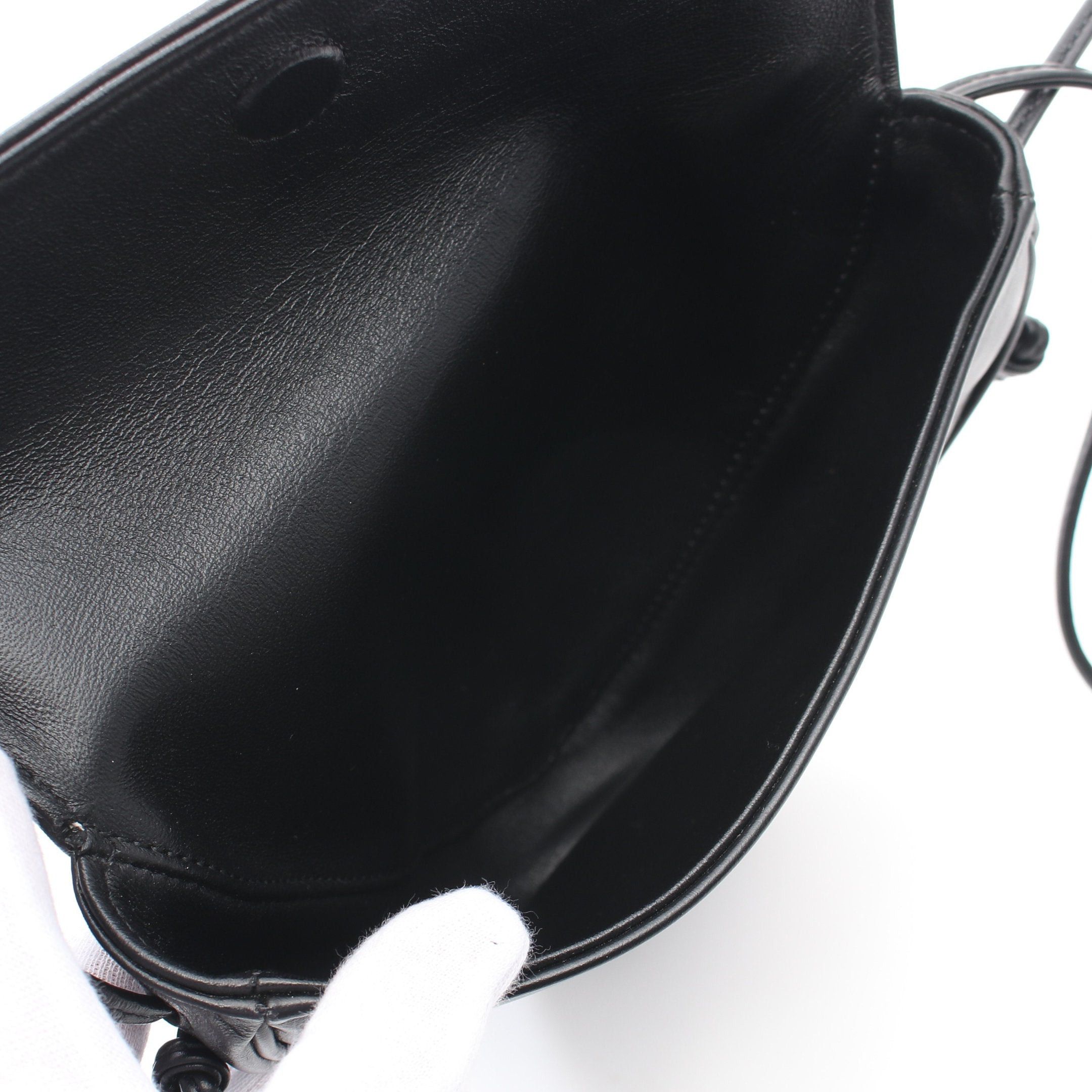 Celine Celine Triangle Bag Shoulder Leather Black Size ONE SIZE - 3 Thumbnail