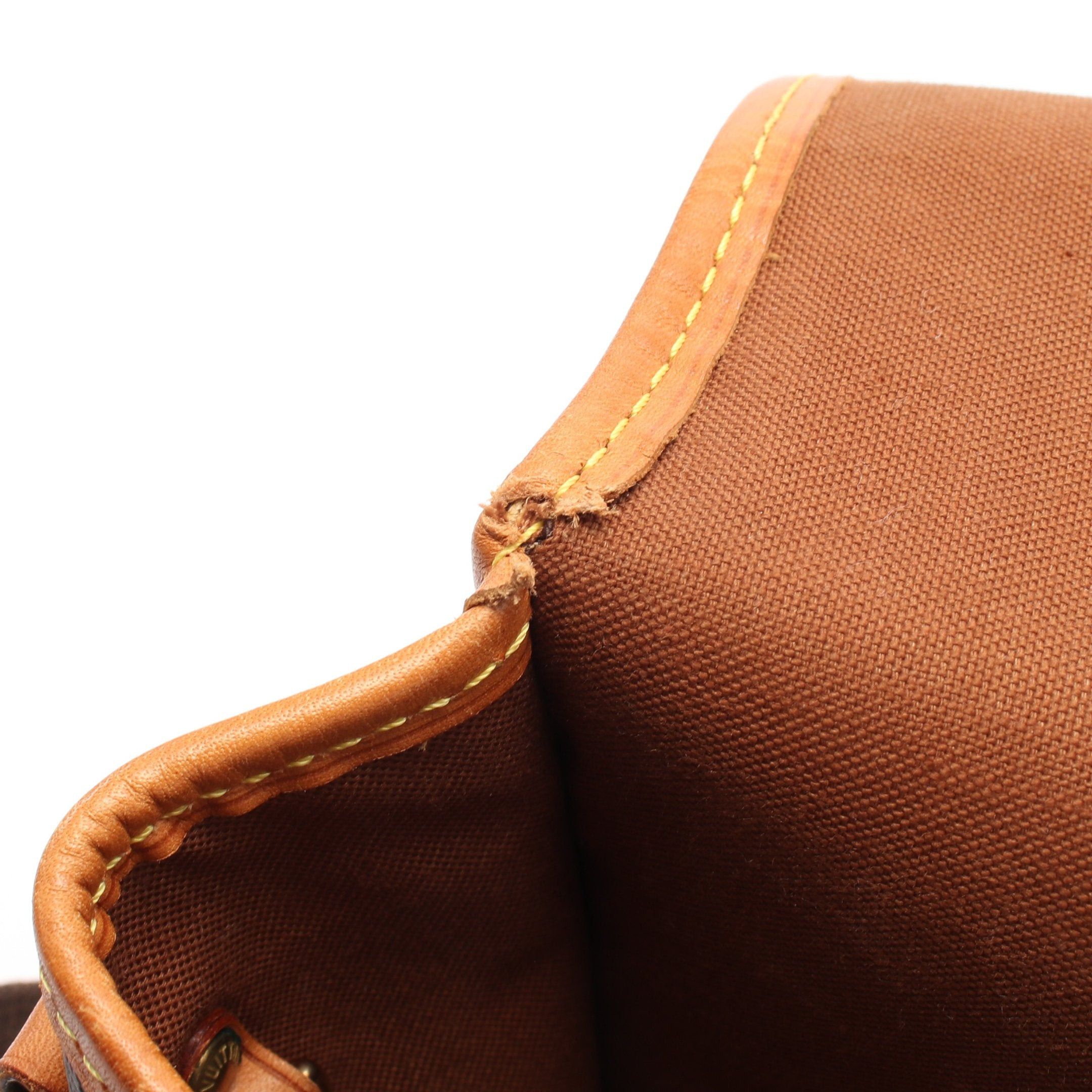 Louis Vuitton Louis Vuitton Gibeciere Gm Monogram Shoulder Bag Leather Brown Size ONE SIZE - 6 Thumbnail