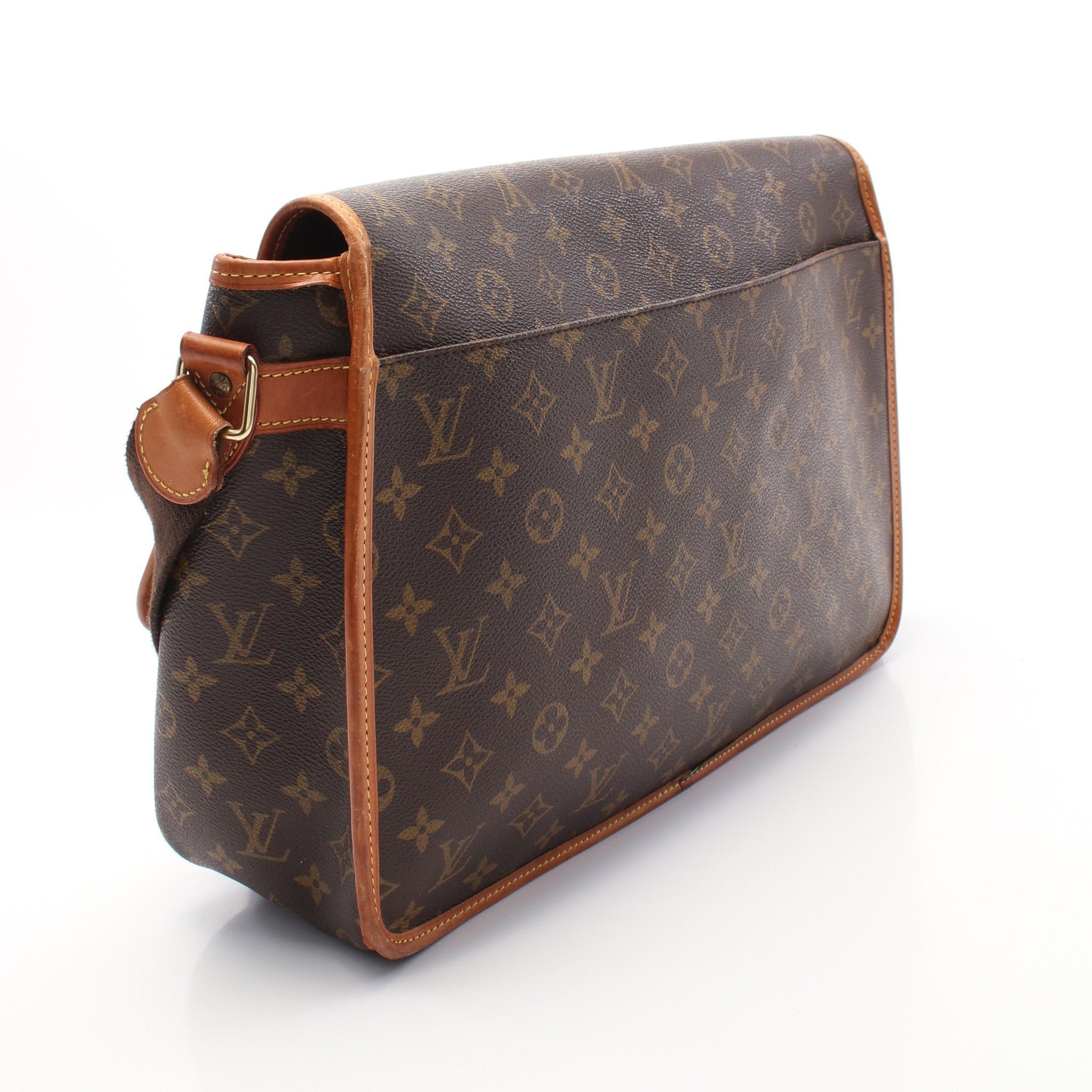Louis Vuitton Louis Vuitton Gibeciere Gm Monogram Shoulder Bag Leather Brown Size ONE SIZE - 2 Thumbnail