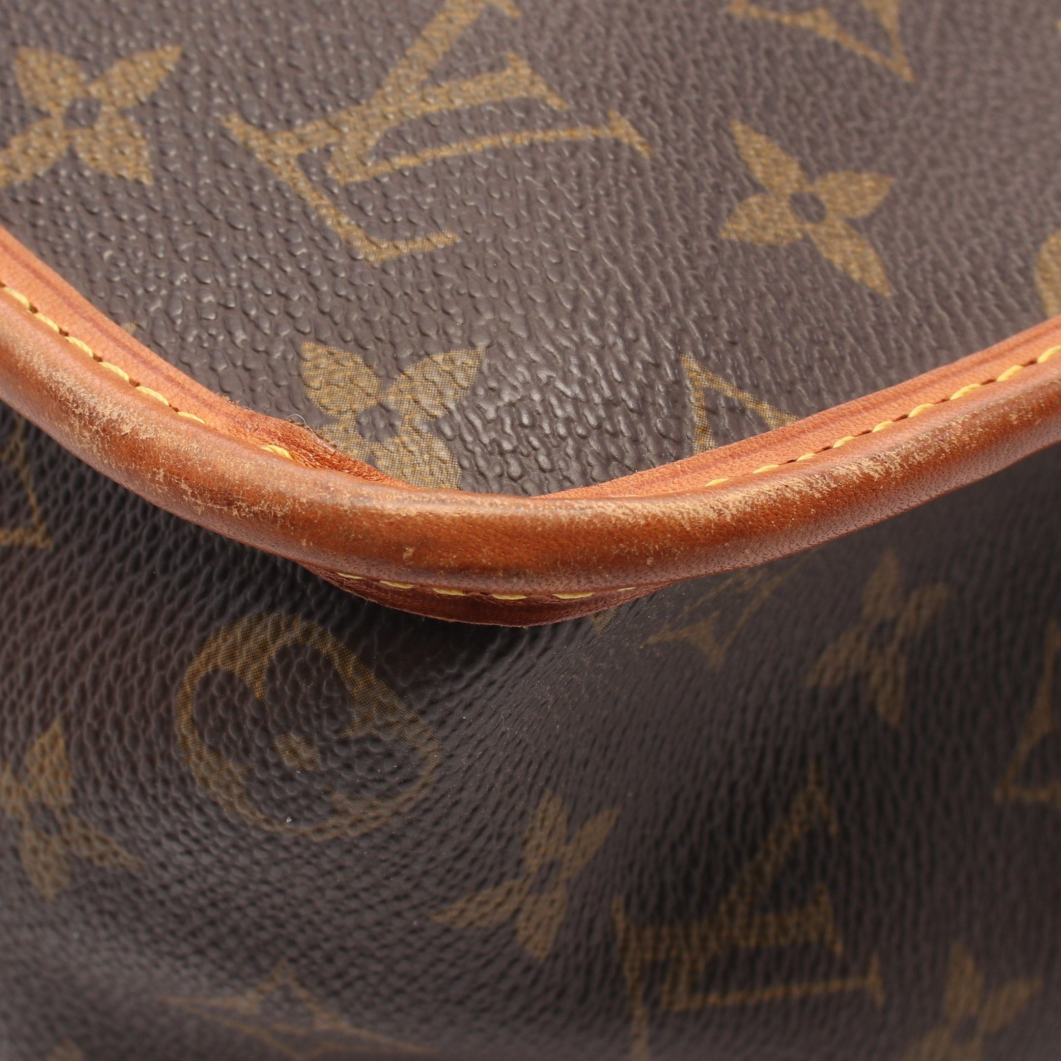 Louis Vuitton Louis Vuitton Gibeciere Gm Monogram Shoulder Bag Leather Brown Size ONE SIZE - 7 Thumbnail