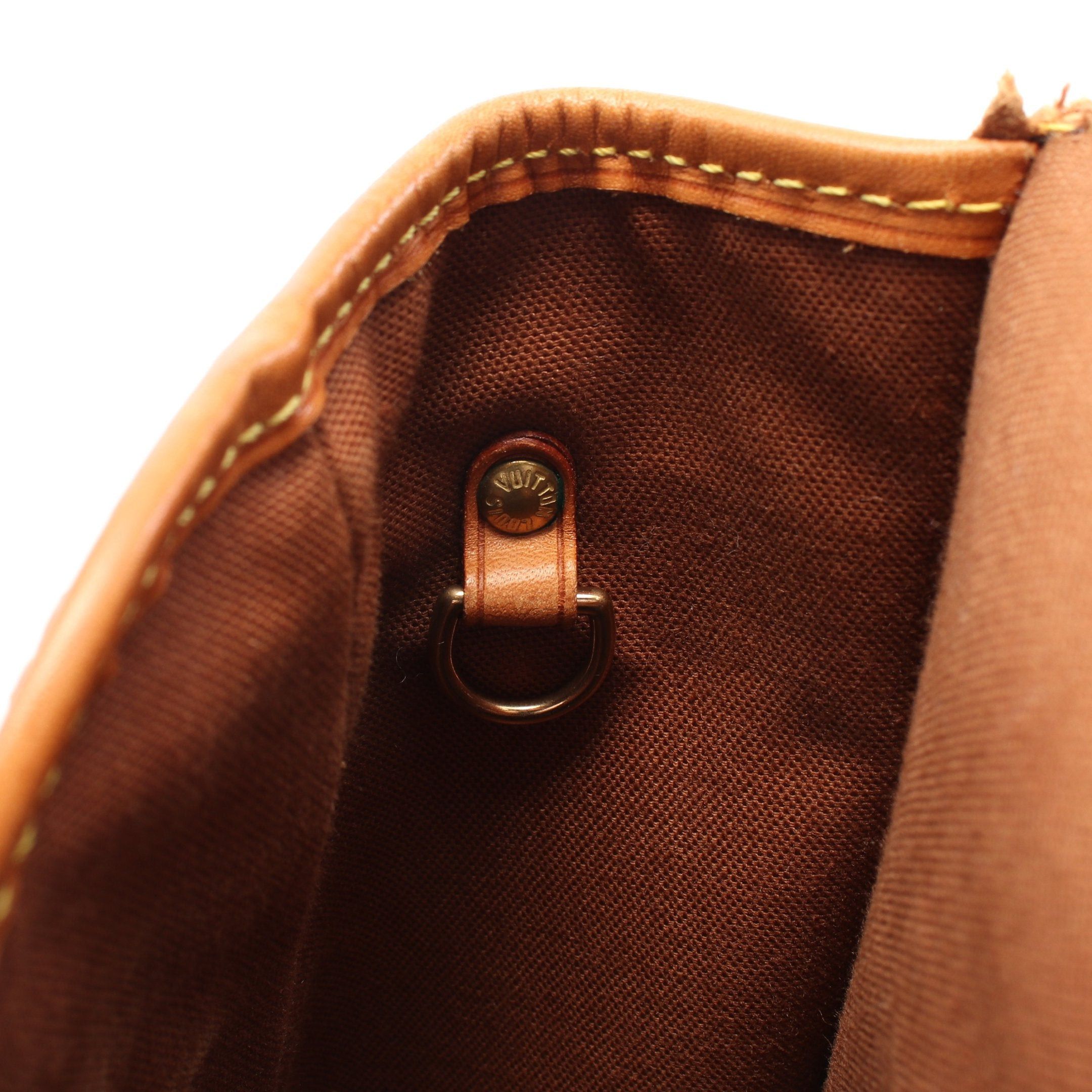 Louis Vuitton Louis Vuitton Gibeciere Gm Monogram Shoulder Bag Leather Brown Size ONE SIZE - 13 Thumbnail