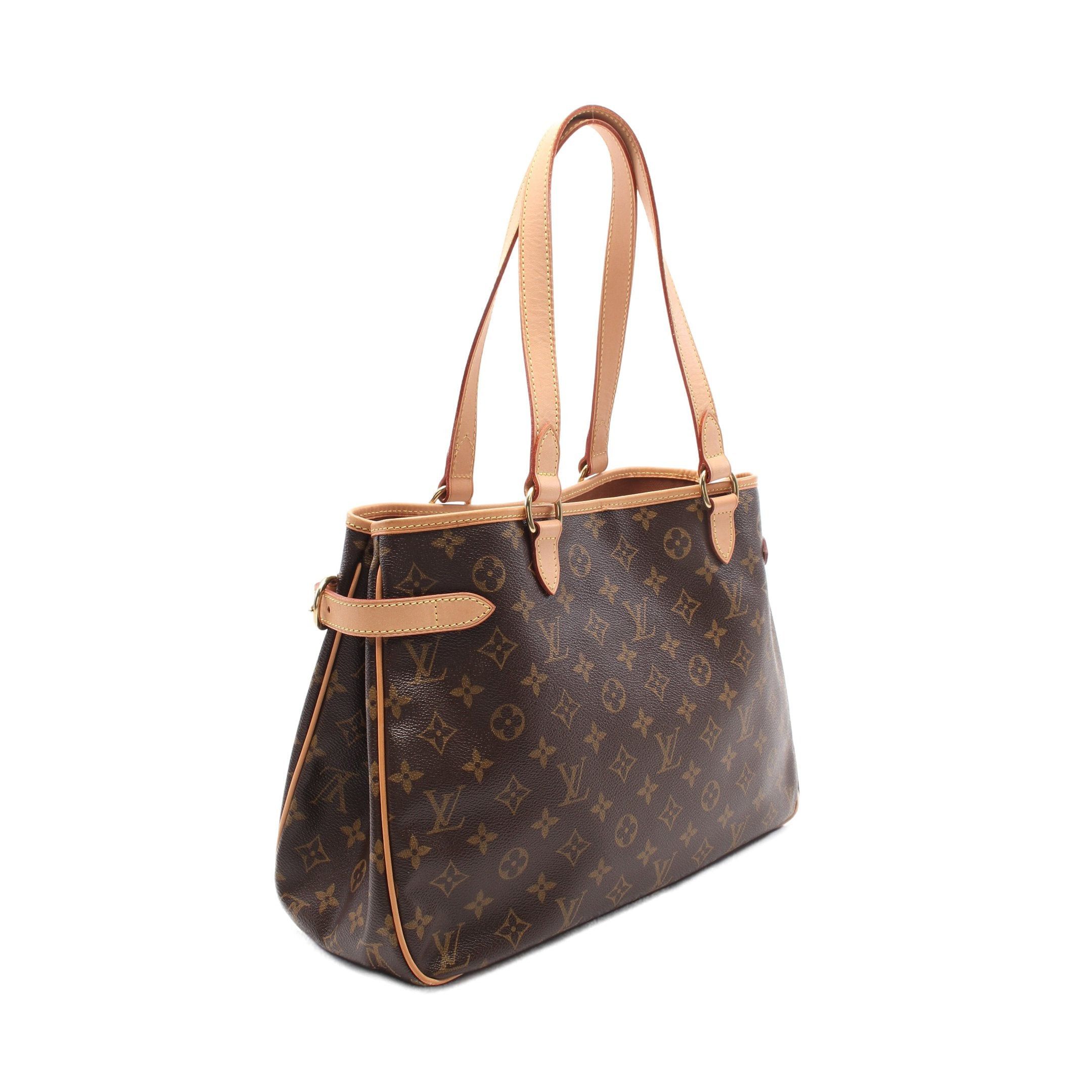 Louis Vuitton Louis Vuitton Batignolles Horizontal Monogram Shoulder Bag Leather Brown Size ONE SIZE - 2 Thumbnail