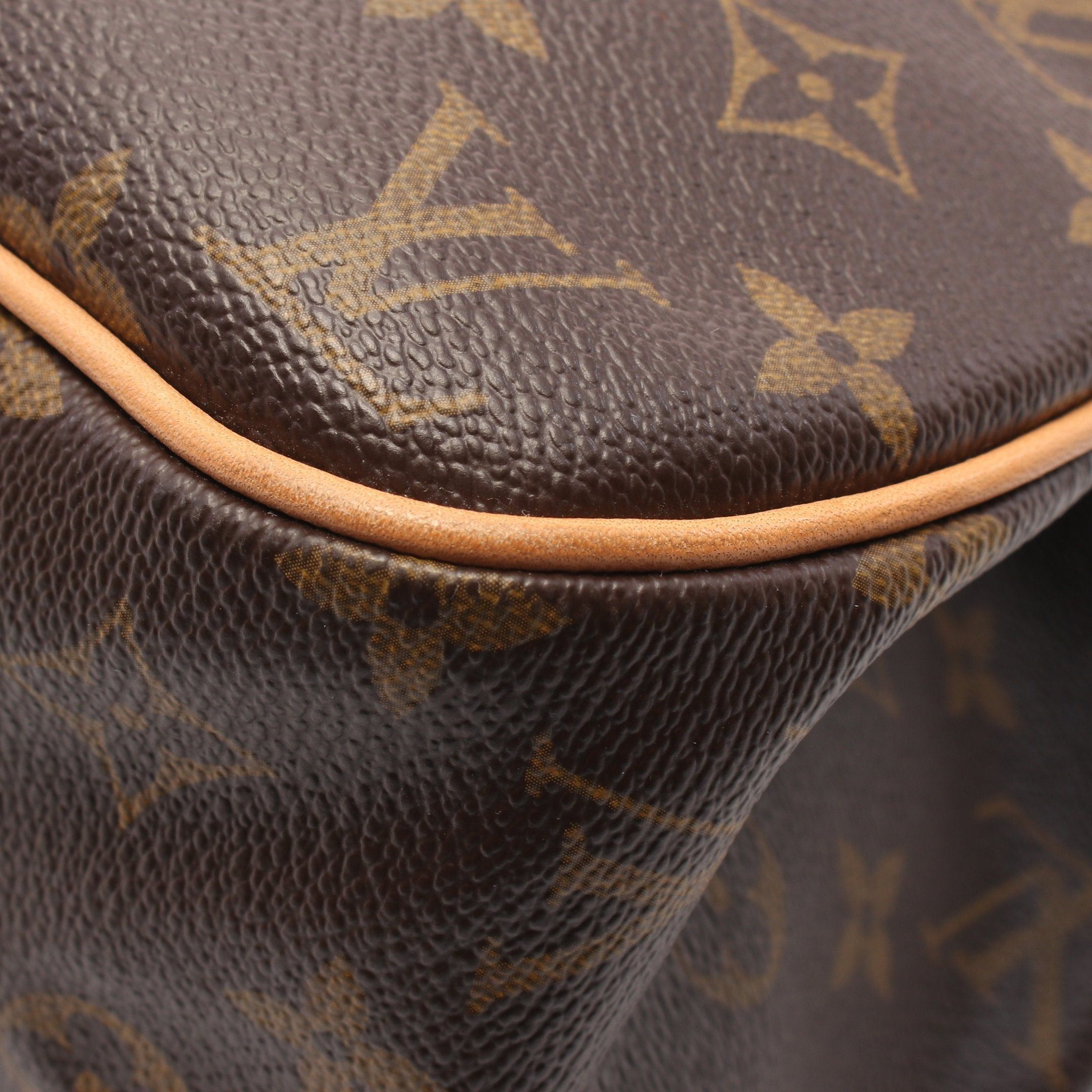 Louis Vuitton Louis Vuitton Batignolles Horizontal Monogram Shoulder Bag Leather Brown Size ONE SIZE - 6 Thumbnail