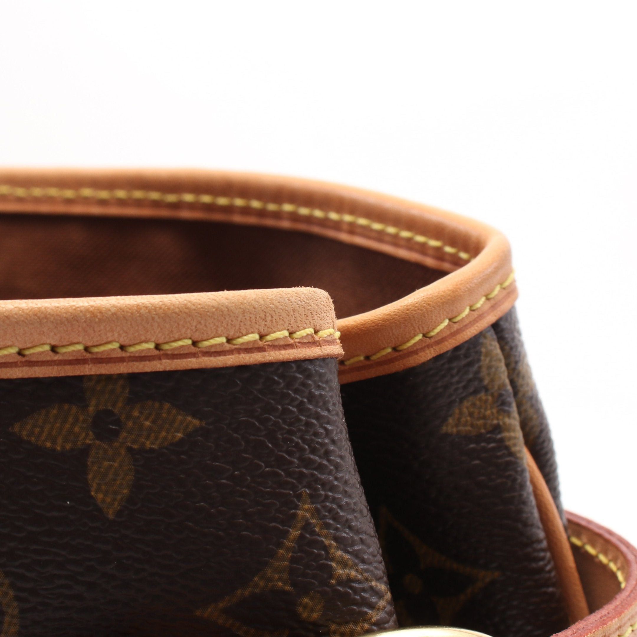 Louis Vuitton Louis Vuitton Batignolles Horizontal Monogram Shoulder Bag Leather Brown Size ONE SIZE - 10 Thumbnail
